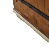 hand-forged studded castle doors + frame from the 1800s/1900s