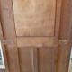 Gold oak coat holder