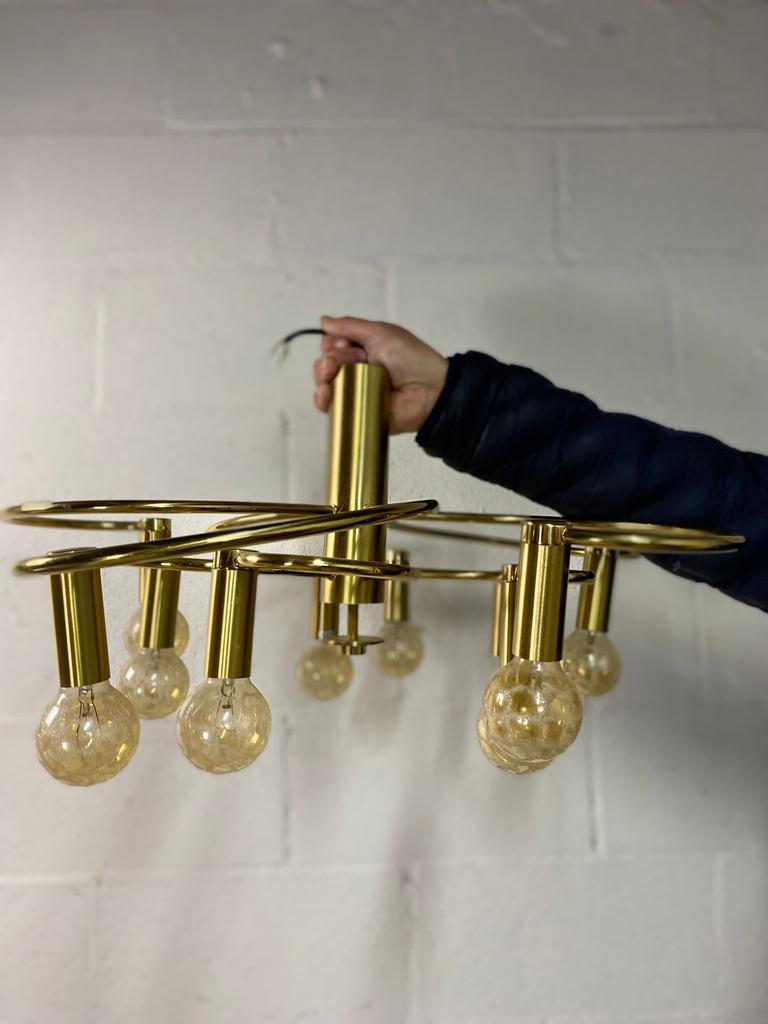 Vintage golden chandelier