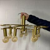 Vintage golden chandelier