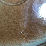 Servant in Gres and Wood 2 Levels Plate aperitif service or dessert