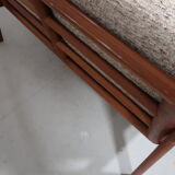 Two-seater sofa in massive teak 60s edition Dyrlund