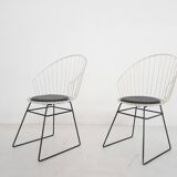 D. Dekker for Tomado wire chairs, The Netherlands 1950's
