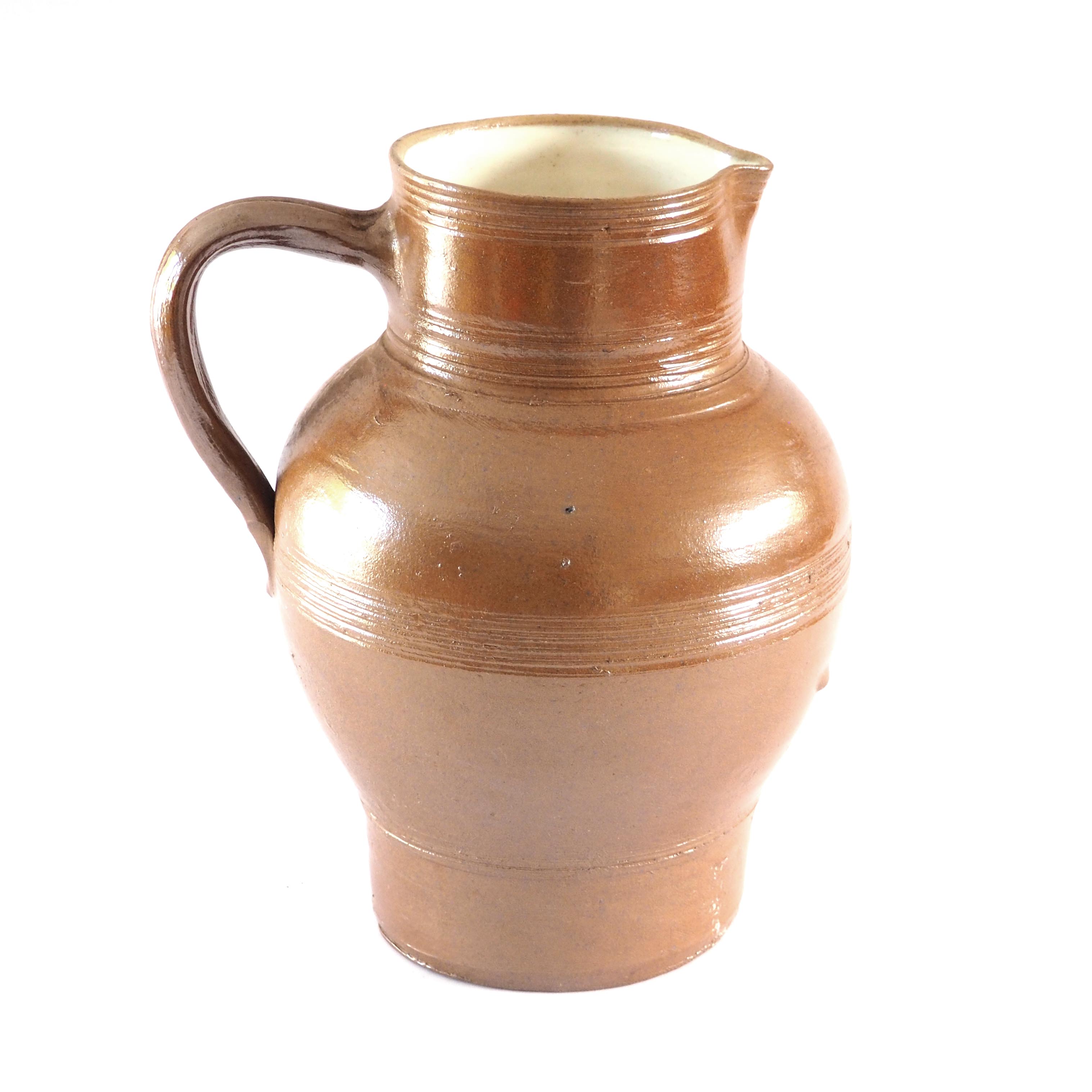 Stoneware pitcher