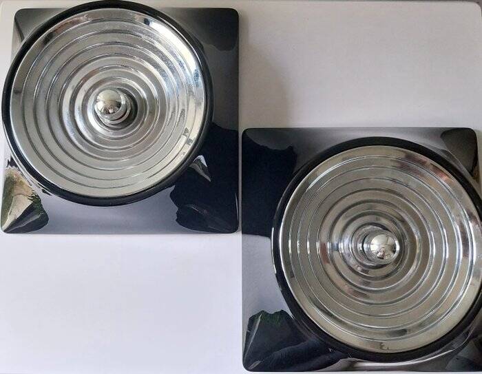 Model 1369 ceiling lights by Studio Nizzoli Associati for Stilnovo