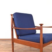Fauteuil danois des années 1960, style mid-century.