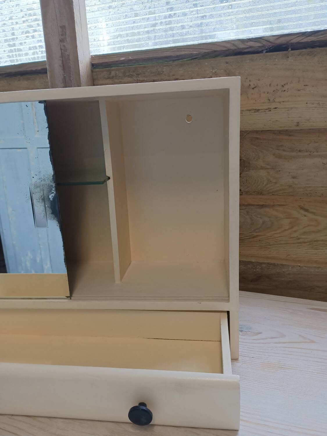 Vintage bathroom cabinet