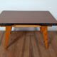 Mini table formica à rallonges vintage 60/70s Création Joulux 47x28x27 cm