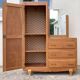 Asymmetrical vintage wardrobe 1950
