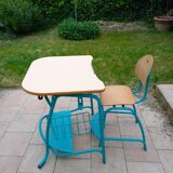 Desk and children's chair