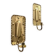 Mid-Century Brass Wall Sconces by A. Eriksson Linberg, Sweden
