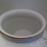 White opaline vase