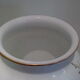 Vase blanc en opaline