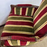 Paire de fauteuils cabriolet vintage