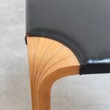 Important pair of 'X602' stools by Alvar Aalto for Artek, 1954