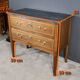 Small regional walnut commode, louis xvi style – early 19th century
