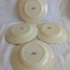 Set of 4 Digoin Sarreguemines Soup Plates – Ivory French Ironstone