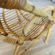 Rattan basket chair