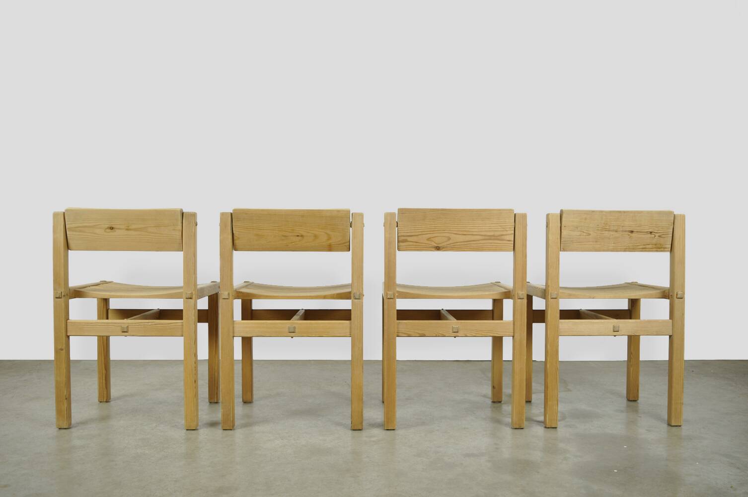 Vintage “Trybo” dining chairs by EDVIN HELSETH, Norway 1960s