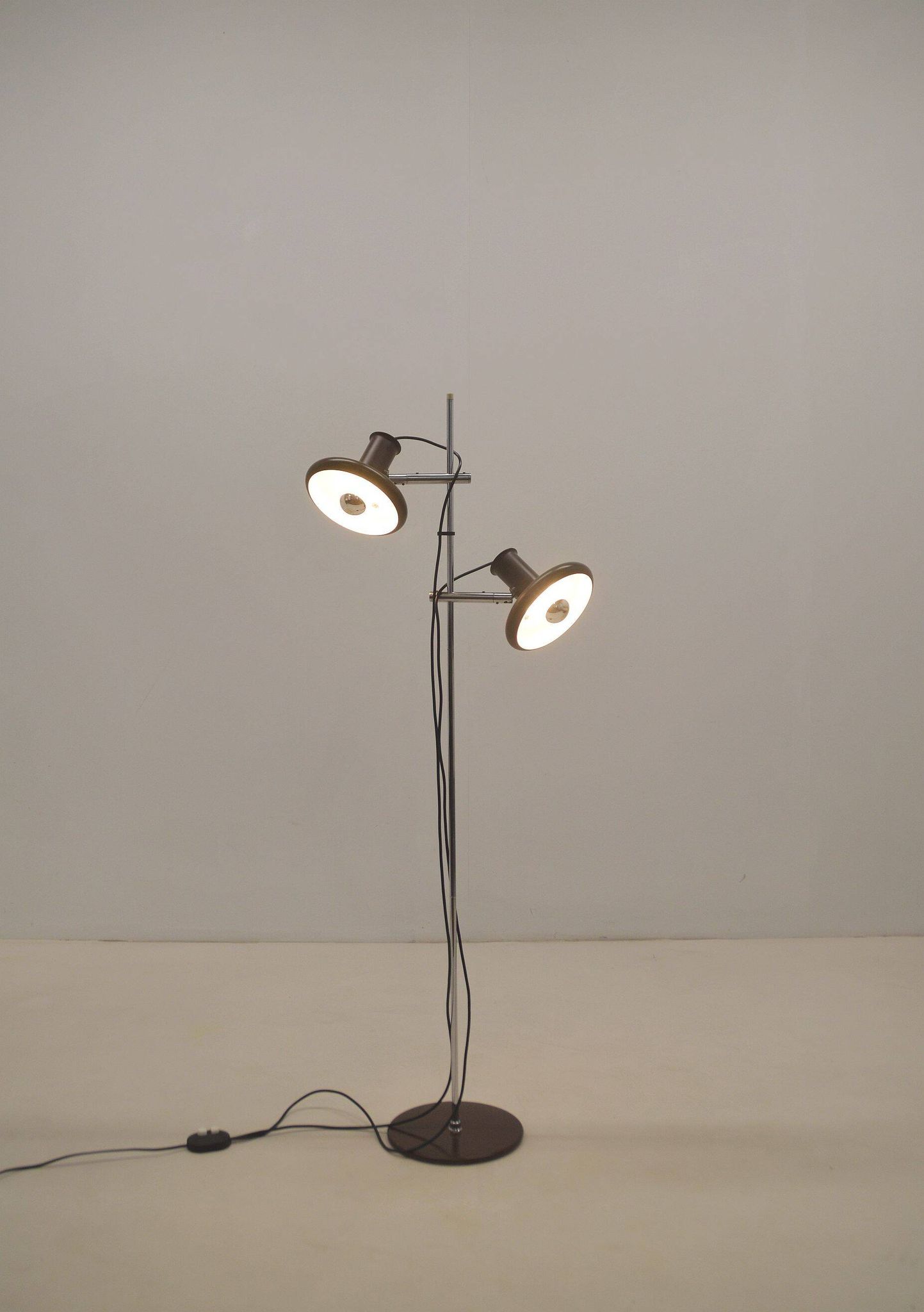 Danish floor lamp 'Optima 4' designed by Hans Due for Fog & Mørup, 1972