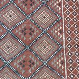 Handmade brown mergoum carpet - 170x122cm