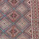 Handmade brown mergoum carpet - 170x122cm
