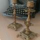 Antique baroque candlesticks