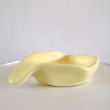 Empty pocket ashtray ceramic free form design 60s