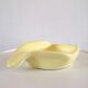 Empty pocket ashtray ceramic free form design 60s