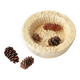1970s Beige Textured Ceramic Ashtray from Aleluia