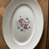 Oval dish Digoin Sarreguemines