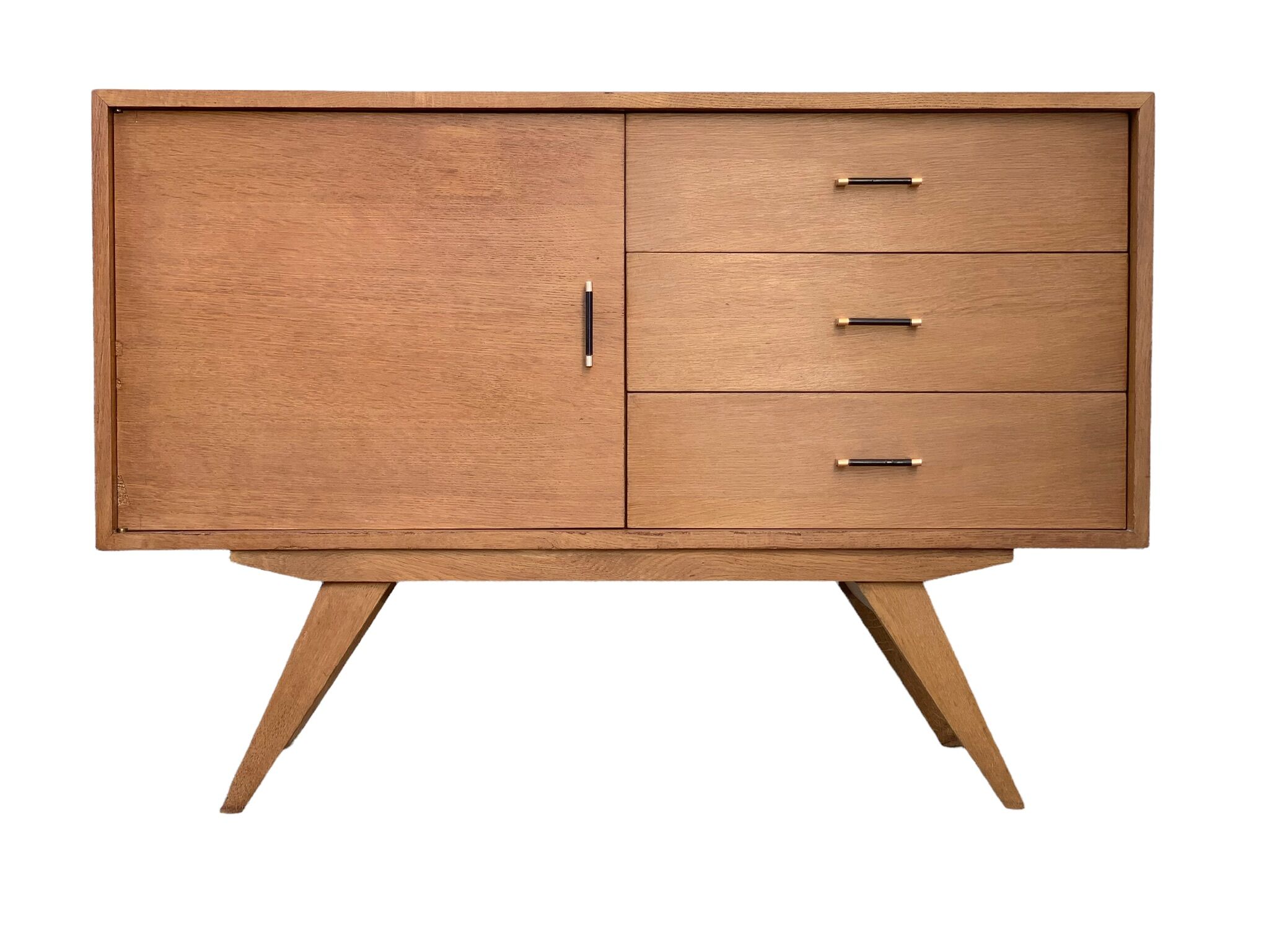 Vintage buffet compass feet 1950