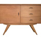 Vintage buffet compass feet 1950