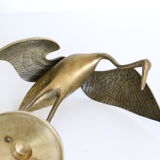 Brass stork