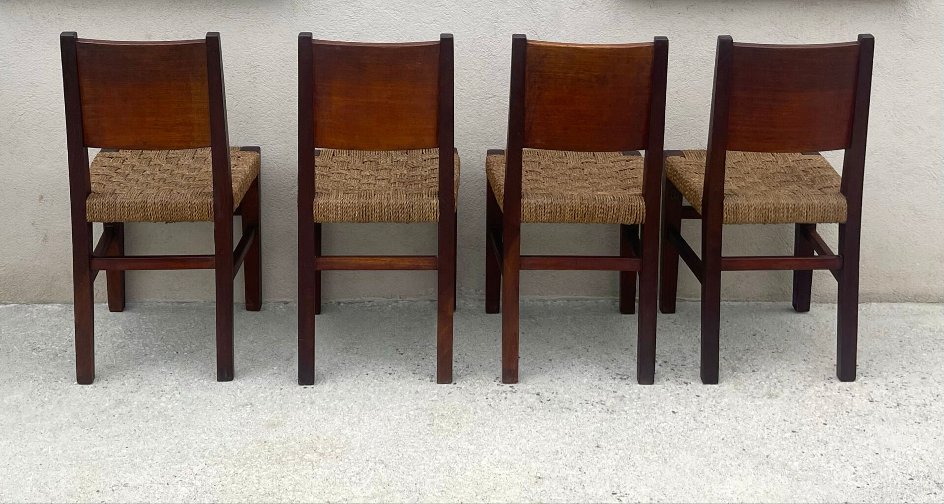 4 modernist chairs from the 1950s.