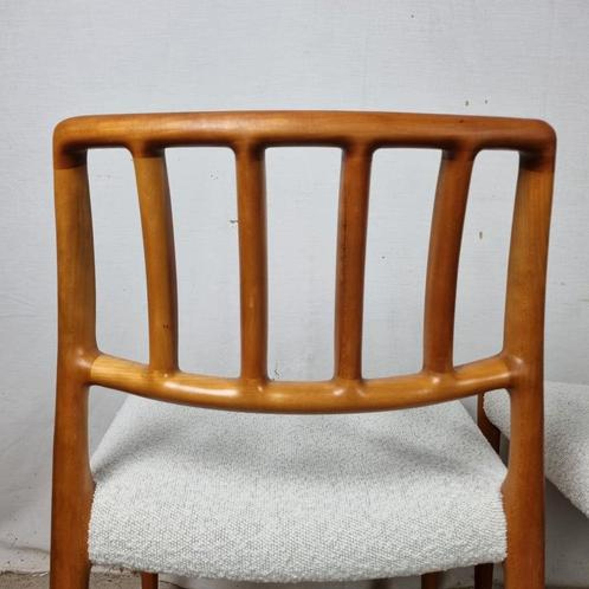 Lot de 4 chaises vintage Niels Otto Møller modèle n°83 1970