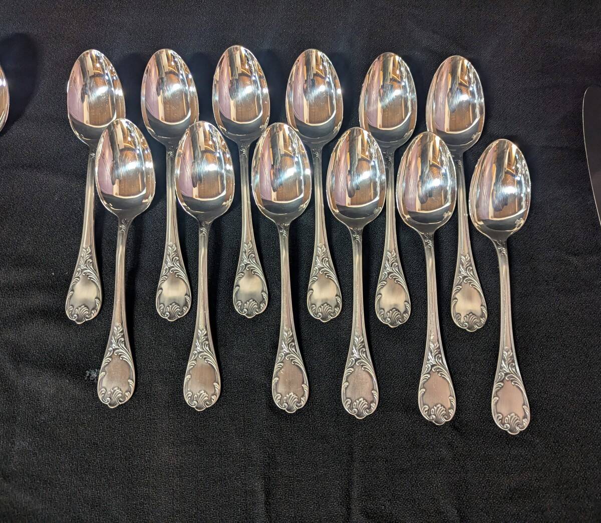 Christofle cutlery set – Marly model – 164 pieces – silver-plated metal