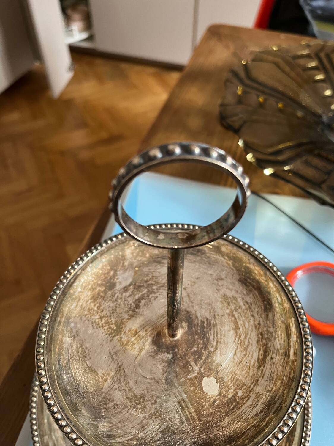 Silver tray