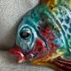 Glazed ceramic fish