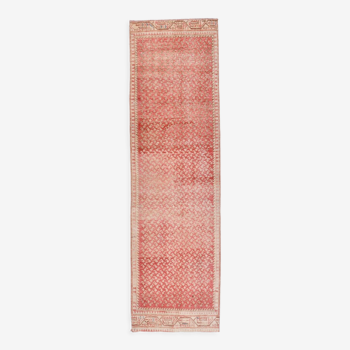3x10 pale red persian runner rug,82x286cm