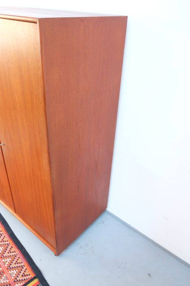 Vintage RT Riestenpatt wardrobe in teak, retro style from the 60s-70s.