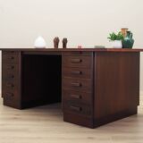 Walnut desk, Danish design, 1960s, production: Denmark