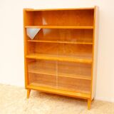 Bibliothèque vintage en noyer par František Jirák, 1960, Tchécoslovaquie