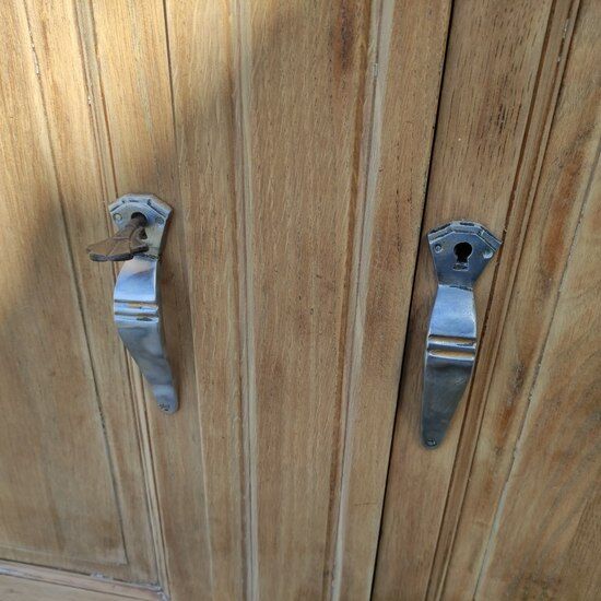 Art Deco sideboard in natural wood