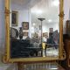 Large 19th century mirror gilded with gold leaf