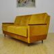 Mid-century velvet sofa daybed, 1960s