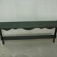 Old blue-gray kitchen shelf