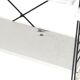 Tomado floor shelf in shades of gray