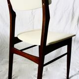 Suite of 6 scandinavian chairs