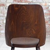 Set of 8 Mid Century Modern Dining Chairs by Radomir Hofman for TON, Model 514